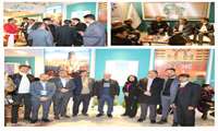 بازدید رئیس دانشگاه علوم پزشکی خراسان شمالی از غرفه میراث فرهنگی در نمایشگاه گردشگری تهران